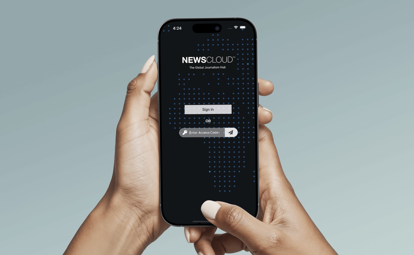 NewsCloud mobile app in the field